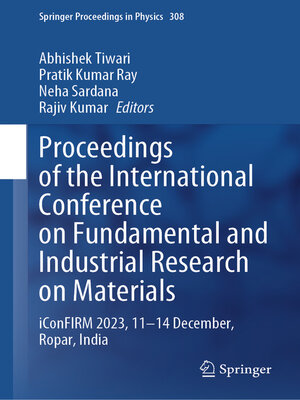 cover image of Proceedings of the International Conference on Fundamental and Industrial Research on Materials